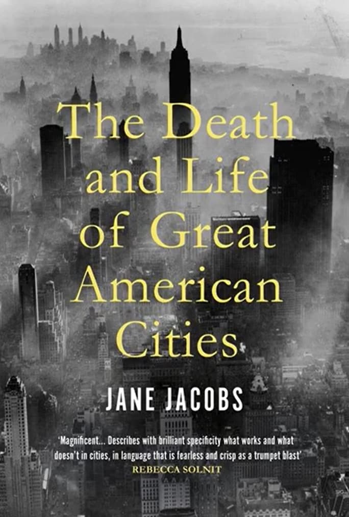Cover of "The Death and Life of Great American Cities" by Jane Jacobs.