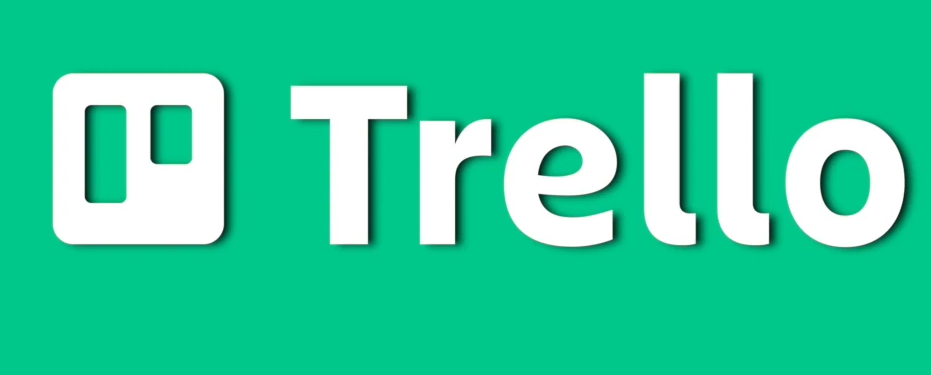 Trello's logo with its distinct green background.